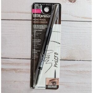 Maybelline Brow‎ Precise Micro Eyebrow Pencil Makeup Deep Brown